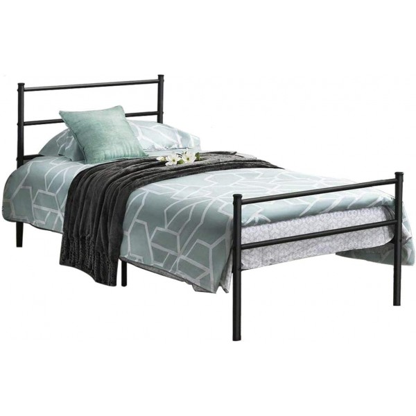 Pat metalic Belton, 80x200x29cm, 6 picioare reglabile pe inaltime